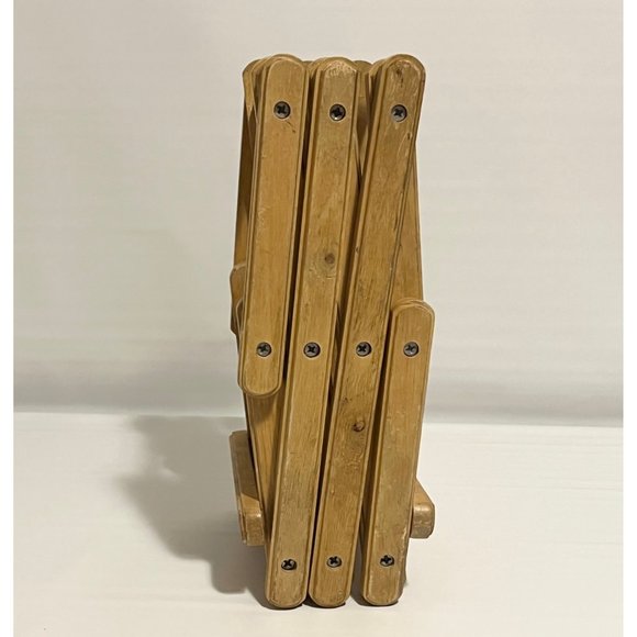 Kamenstein Kitchen Kamenstein Wood Accordion 5 Bottle Wine Rack